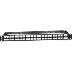 Модульная патч-панель для неэкранированных модулей Cabeus PLBHD-48-1U - фото 16442528