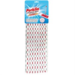 Насадка МОП плоская для швабры/держателя 50 см, микрофибра/абразив (ТИП К), PERKLIN (ПЕРКЛИН), 700985 - фото 16452458