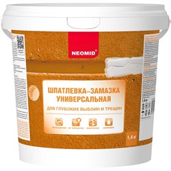 Шпатлевка для выбоин и трещин NEOMID ЭЭ Н-Шпат-трещ/1,4 - фото 16467013