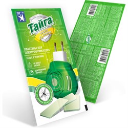 Инсектицидные пластины от комаров Тайга ИН-152 - фото 16467713