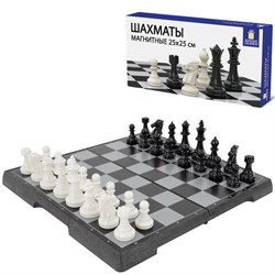 Шахматы магнитные ХИТ классические, доска 25х25 см, ЗОЛОТАЯ СКАЗКА, 665761 - фото 16475325