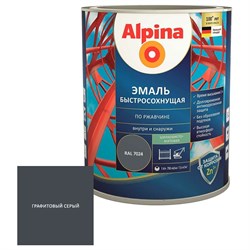 Быстросохнущая эмаль по ржавчине ALPINA 948104220 - фото 16492379