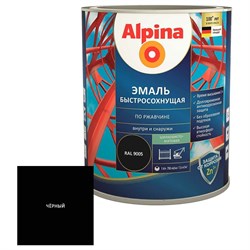 Быстросохнущая эмаль по ржавчине ALPINA 948104223 - фото 16492854
