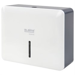 Диспенсер для полотенец LAIMA PROFESSIONAL SUPER (Система H2), Z-сложения, ABS-пластик, белый, 609505 - фото 16499248