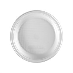 Одноразовая пластиковая тарелка Комус Эконом - фото 16499873