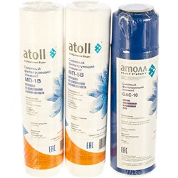 Набор картриджей для атолл A-550 Atoll №202 Патриот - фото 16503487