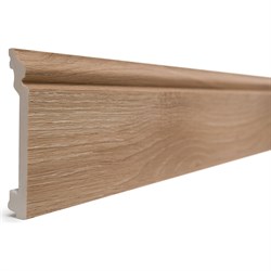 Напольный ударопрочный влагостойкий плинтус Decor-Dizayn 701-90SH - фото 16504358