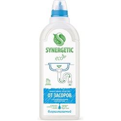 Биоразлагаемое средство для прочистки канализационных труб для всех труб и септиков Synergetic 108100/8 - фото 16506640