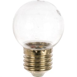 Декоративная светодиодная лампа Volpe LED-G45-1W/3000K/E27/CL/С - фото 16507618