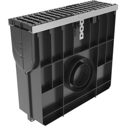 Пластиковый лоток водоотводный Gidrolica серии pro - фото 16509919