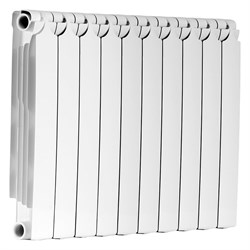 Биметаллический радиатор кондиционера для автомобилей Лада Largus /Renault Logan /Duster Теплоприбор BR1-500/10 - фото 16511371