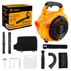 Бензиновая воздуходувка - пылесос DEKO DKBL27 - фото 16525071