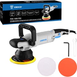 Полировальная орбитальная сетевая шлифмашина DEKO PDK-1600 PRO - фото 16527018
