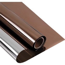 Светоотражающая статическая оконная пленка DELFA ТМ5-Т03/S45 - фото 16535311