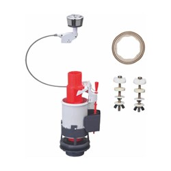 Двухрежимный тросиковый сливной механизм для бачка унитаза WIRQUIN MW2 - фото 16536090