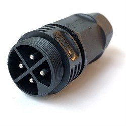 Водостойкий четырехполюсный промышленный разъем TTAF Elektronik WPM-0400M20 - фото 16536721