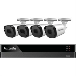 Комплект видеонаблюдения FALCON EYE FE-104MHD KIT ДАЧА SMART - фото 16541718