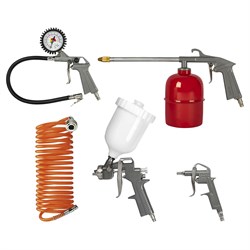 Набор пневмоинструмента QUATTRO ELEMENTI 771-138 - фото 16548190