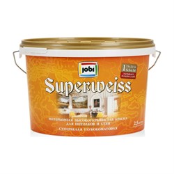 Высокоукрывистая краска JOBI SUPERWEISS - фото 16548651