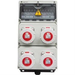 Комбинация розеток для рефрижераторных контейнеров INPIN 1603001 - фото 16551207