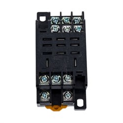 Разъем для крепления на din-рейку промежуточного реле пр-102 3 конт. 10а DEKraft рр-102 - фото 16551941