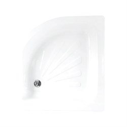 Полукруглый стальной поддон Loranto 77022 - фото 16552531