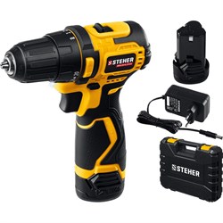 Бесщеточная дрель шуруповёрт STEHER CDB-120-2 - фото 16557184
