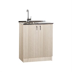 Тумба SANTREK 80*60 цвет ясень шимо светлый (2 дверцы) (ЛДСП) - фото 16557831