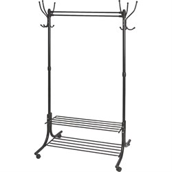 Гардеробная вешалка Nika НИКА ВГП90-6 ВГП90-6/Ч черный - фото 16557869