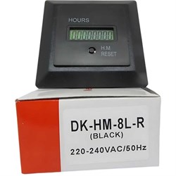 Счетчик наработки времени DELTAKIP DK-HM-8L - фото 16558303