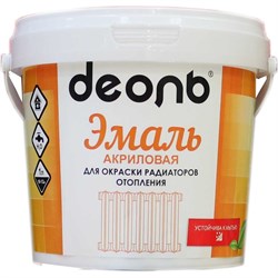 Акриловая эмаль для радиаторов отопления Деоль DEAR09 - фото 16558917