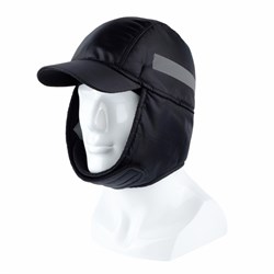 Каскетка защитная утепленная BIOT, черный (арт. 00315) - фото 16559367