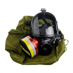 Противогаз промышленный Бриз-3301 (ППФ) А1В1Е1 с маской ППМ-88 - фото 16559427