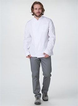 Брюки повара Гастро (тк.Смесовая,160), серый - фото 16559454