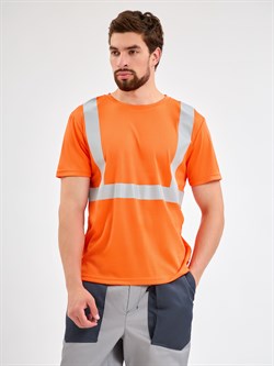 Футболка ProfLineSpecialist СОП (тк.Трикотаж,140), оранжевый - фото 16559529