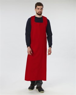 Фартук Пищевик (тк.Полиуретан,300), красный - фото 16559652