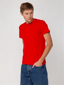 Футболка мужская T-bolka Stretch, красный - фото 16559810