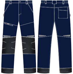 Брюки ProfLineSpecialist (тк.Смесовая,240), т.синий - фото 16559872