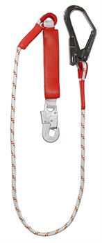 Строп аВер К50+К20 NL (веревка) с амортизатором 1 бол.+1 соед.кар. - фото 16559958
