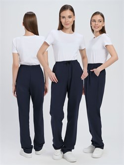Брюки Лицей Актив (тк.Смесовая,220), т.синий - фото 16560032
