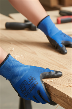 Перчатки ProfLineSpecialist нейлоновые с РН-покрытием, синий - фото 16560253