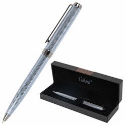 Ручка подарочная шариковая GALANT "Ando", корпус синий металл, детали оружейный металл, узел 0,7 мм, линия письма 0,5 мм, синяя, 144174 - фото 16562335