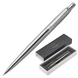 Карандаш механический 0,5 мм, PARKER "Jotter Essential CT", металлический корпус, серебристый, 1953381 - фото 16562545