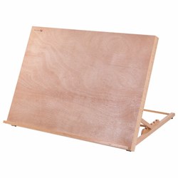 Мольберт настольный из бука А2, 65х48х47 см, регулируемый угол наклона, BRAUBERG ART CLASSIC, 192249 - фото 16562702