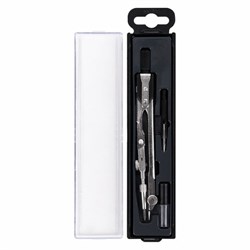 Готовальня 3 предмета, пластиковый пенал, GLOBUS, НЧ3-60-30 - фото 16562828