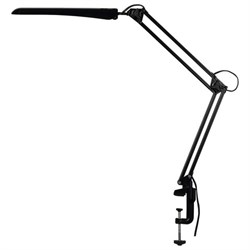 Настольная лампа светильник Гермес на струбцине, СВЕТОДИОДНАЯ, 8 Вт, чёрный - фото 16563192