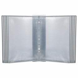 Демосистема настенная на 10 панелей, с 10 серыми панелями А4, STAFF "Profit", 238144 - фото 16563409