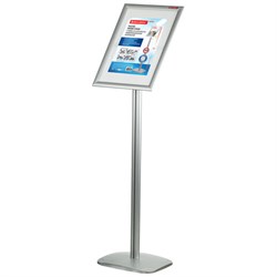 Стойка информационная напольная А3 с алюминиевым "клик"-профилем (297х420 мм) BRAUBERG "Extra", 238225 - фото 16563420