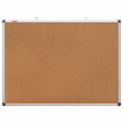 Доска пробковая для объявлений 90х120 см, алюминиевая рамка, BRAUBERG Extra, 238309 - фото 16563429