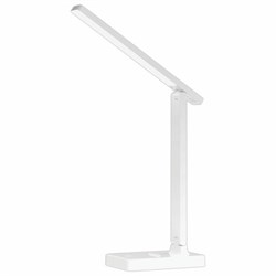 Настольная лампа / светильник беспроводная SONNEN PT-101, USB, LED, 2 Вт, 3 режима, белый, 238776 - фото 16563462